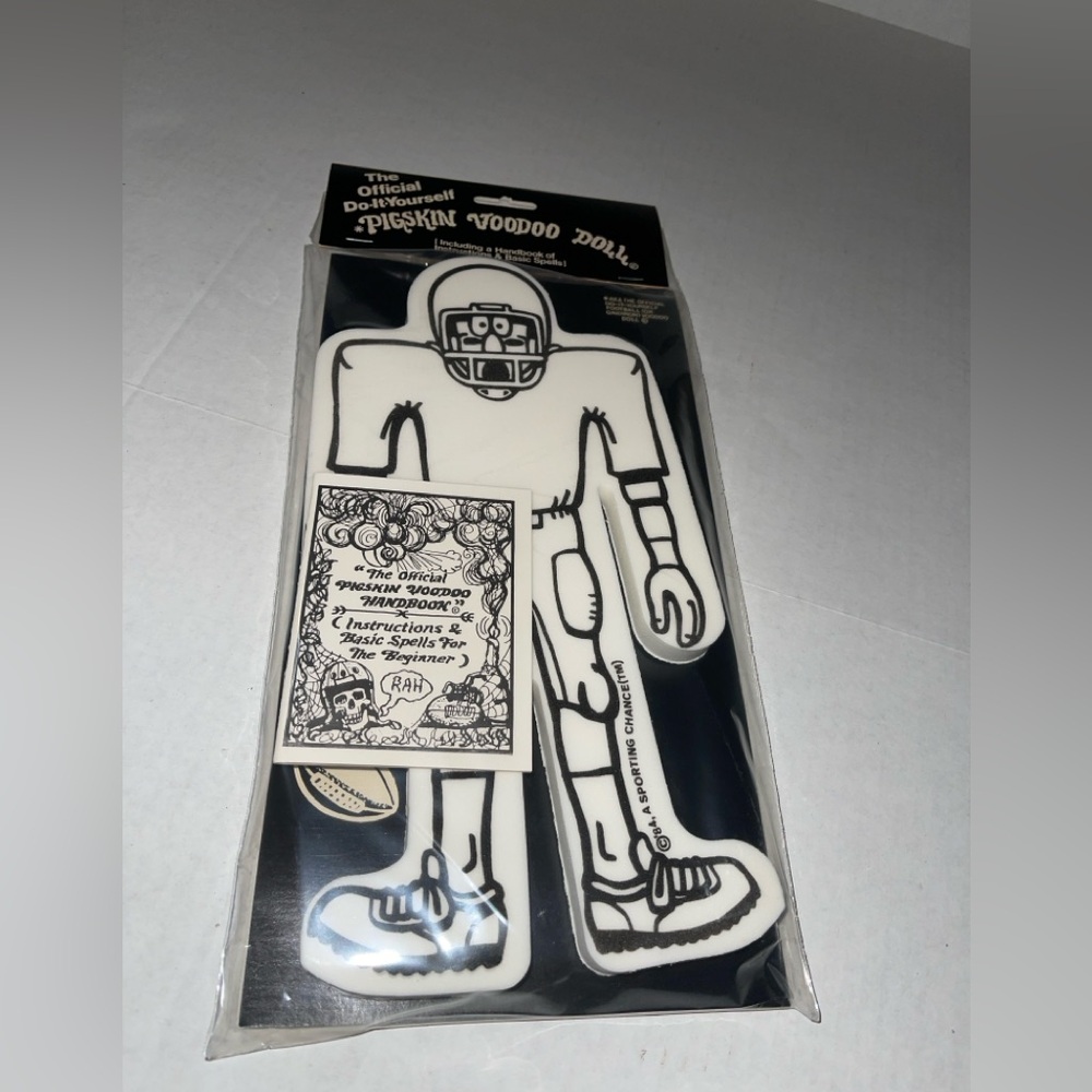 Vintage 1994 Pigskin Voodoo Doll New in Package